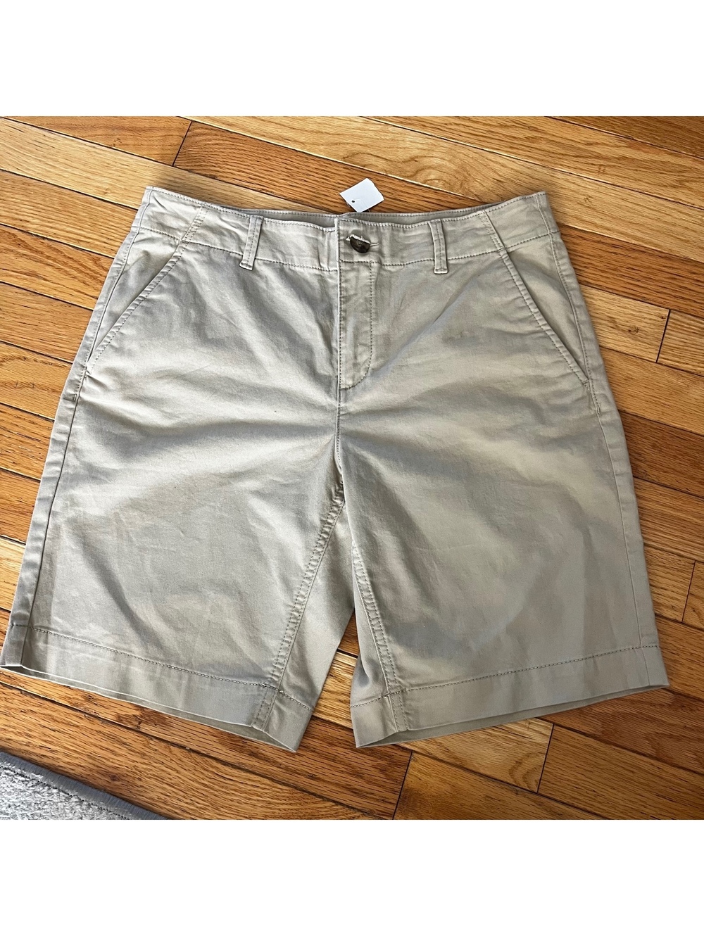 LOFT Women's Khaki Bermuda Shorts Size 6